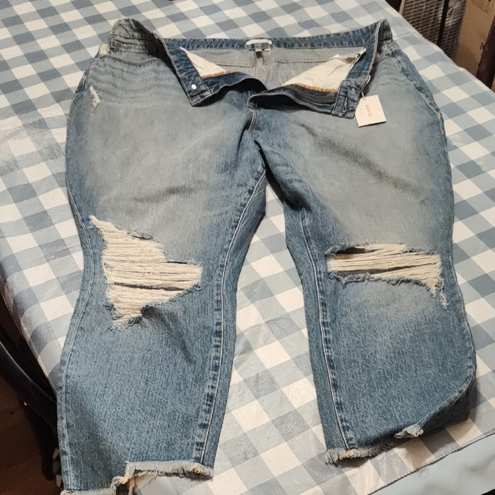 Good American 22 Blue Jeans Women's - Picture 2 of 3